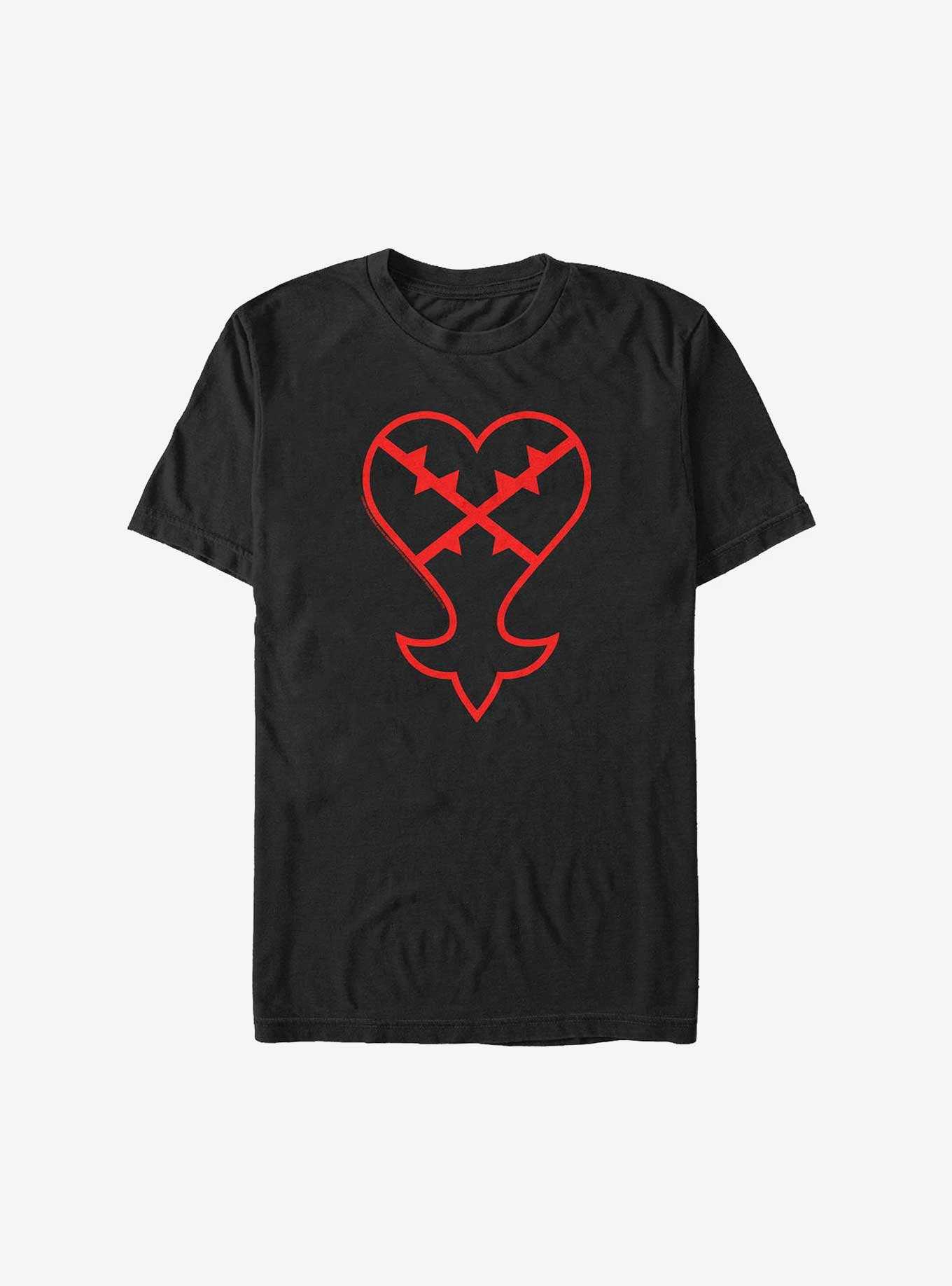 Disney Kingdom Hearts Heartless Symbol Extra Soft T-Shirt, , hi-res