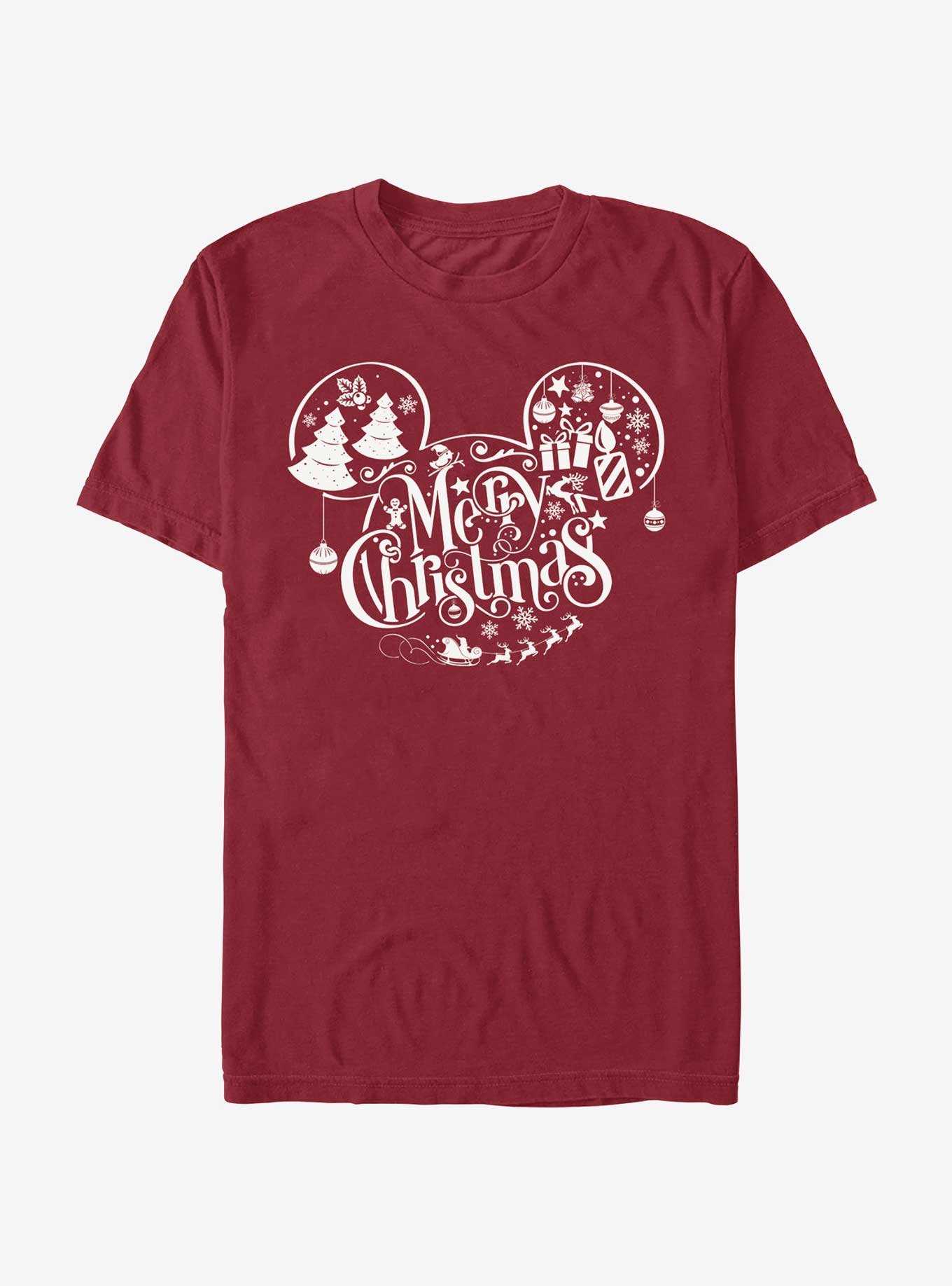 Disney Mickey Mouse Holiday Ears Extra Soft T-Shirt, , hi-res
