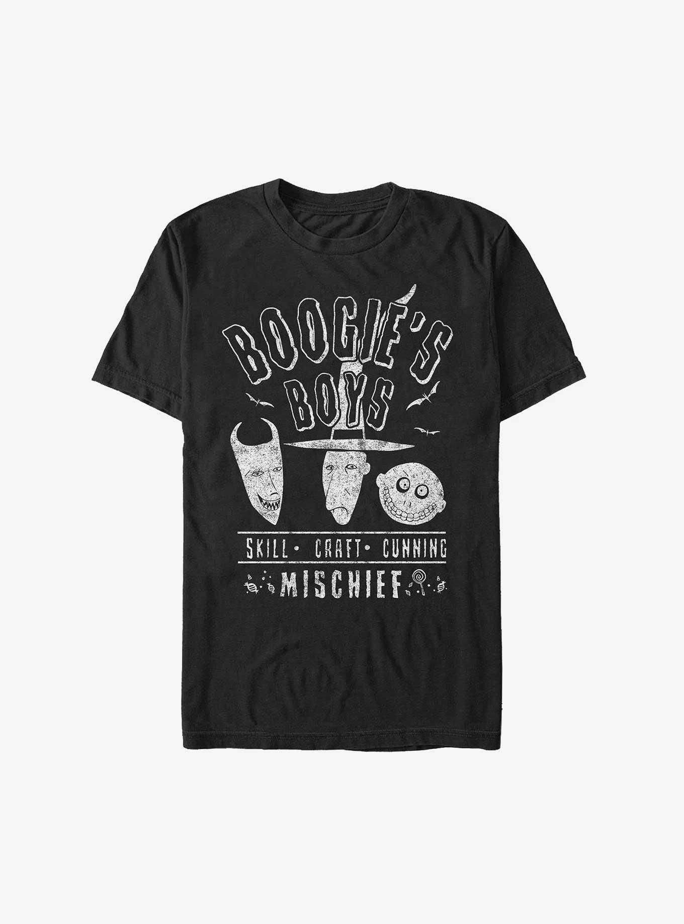 Disney The Nightmare Before Christmas Boogie's Boys Mischief Extra Soft T-Shirt