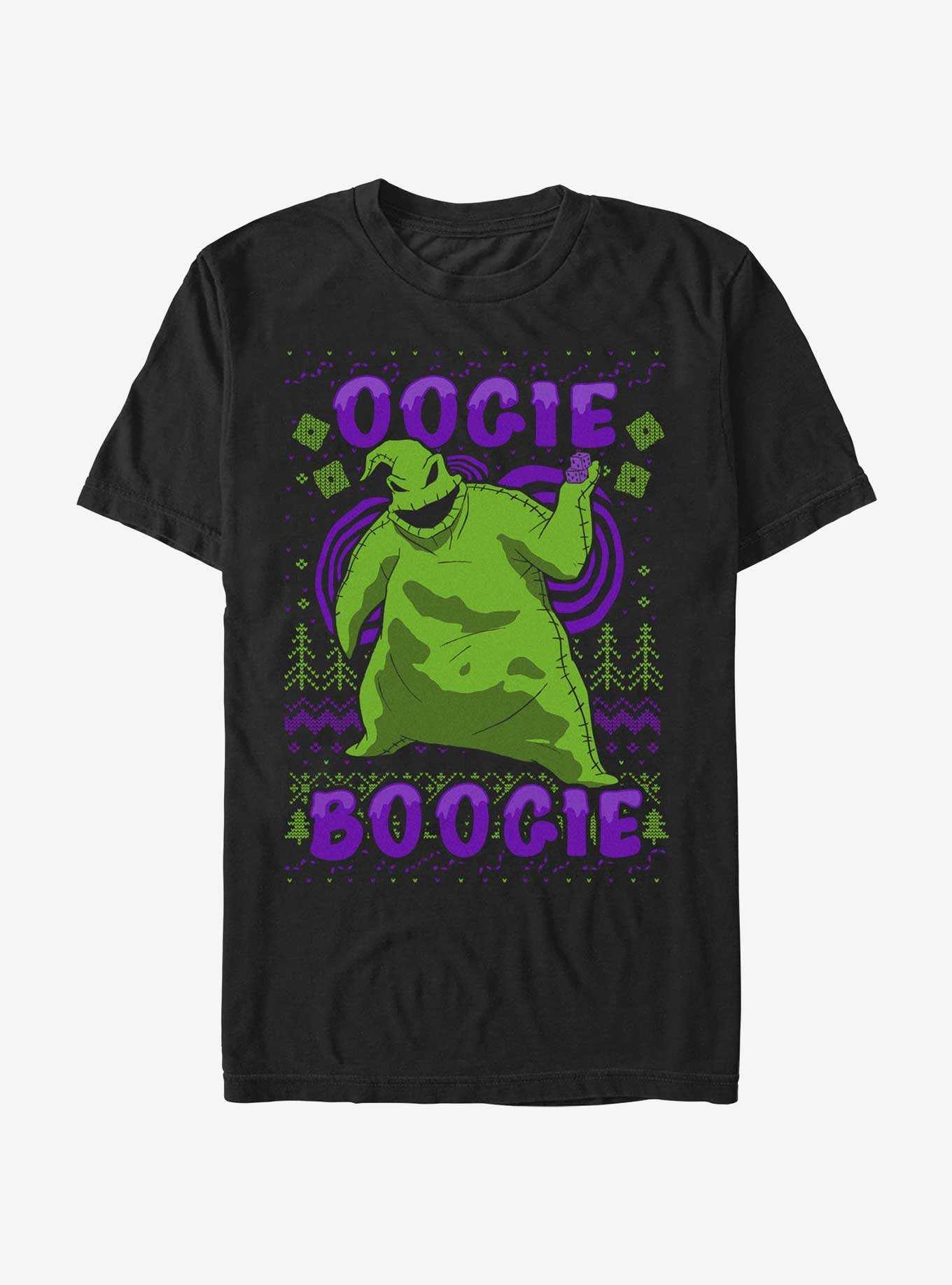 Disney The Nightmare Before Christmas Oogie Boogie Ugly Christmas Extra Soft T-Shirt, , hi-res