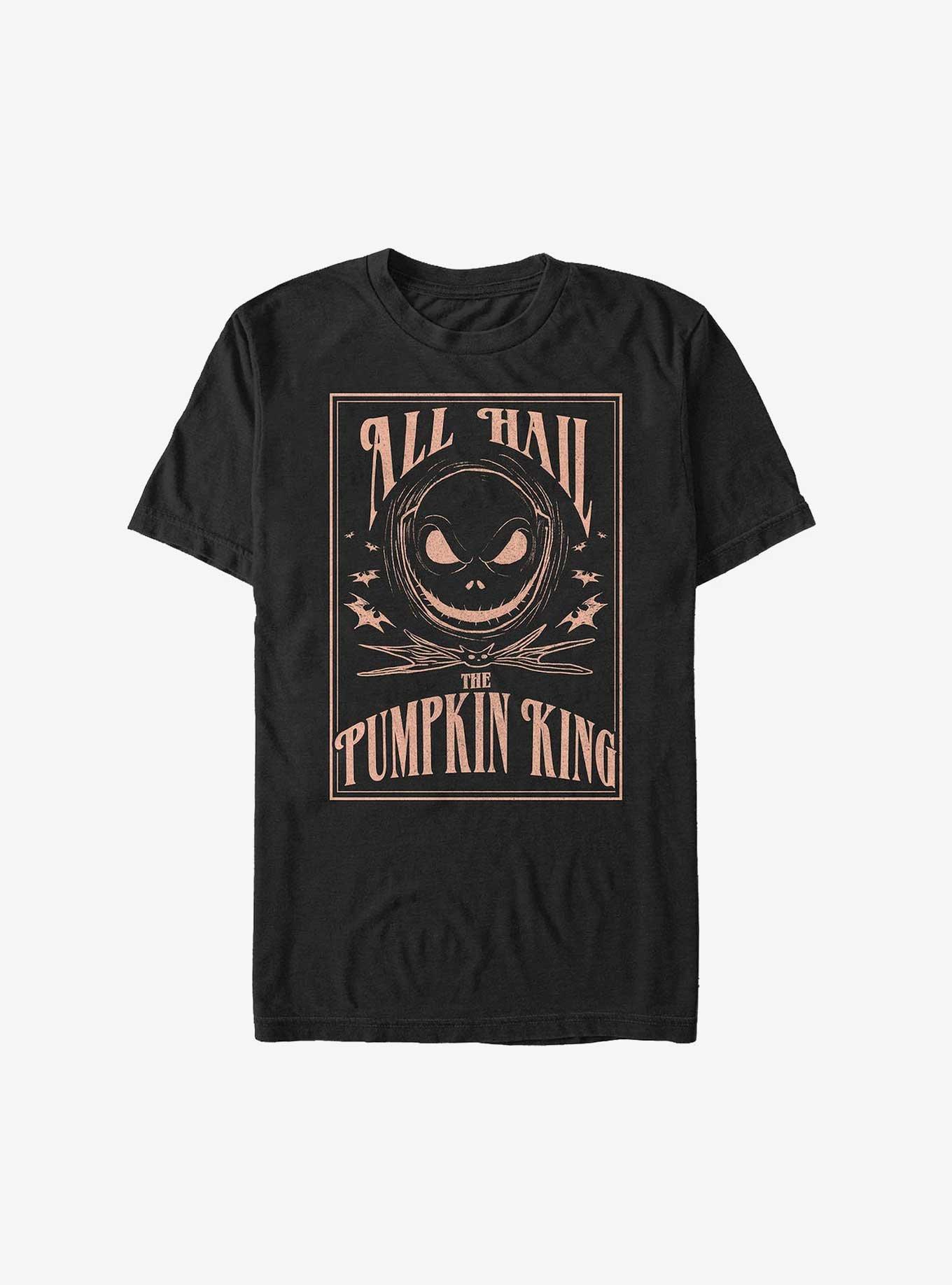 Disney The Nightmare Before Christmas Hail The Pumpkin King Extra Soft T-Shirt