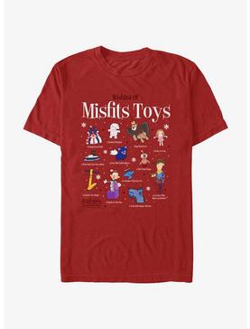 Rudolph The Red-Nosed Reindeer Misfit Wishlist Extra Soft T-Shirt, , hi-res