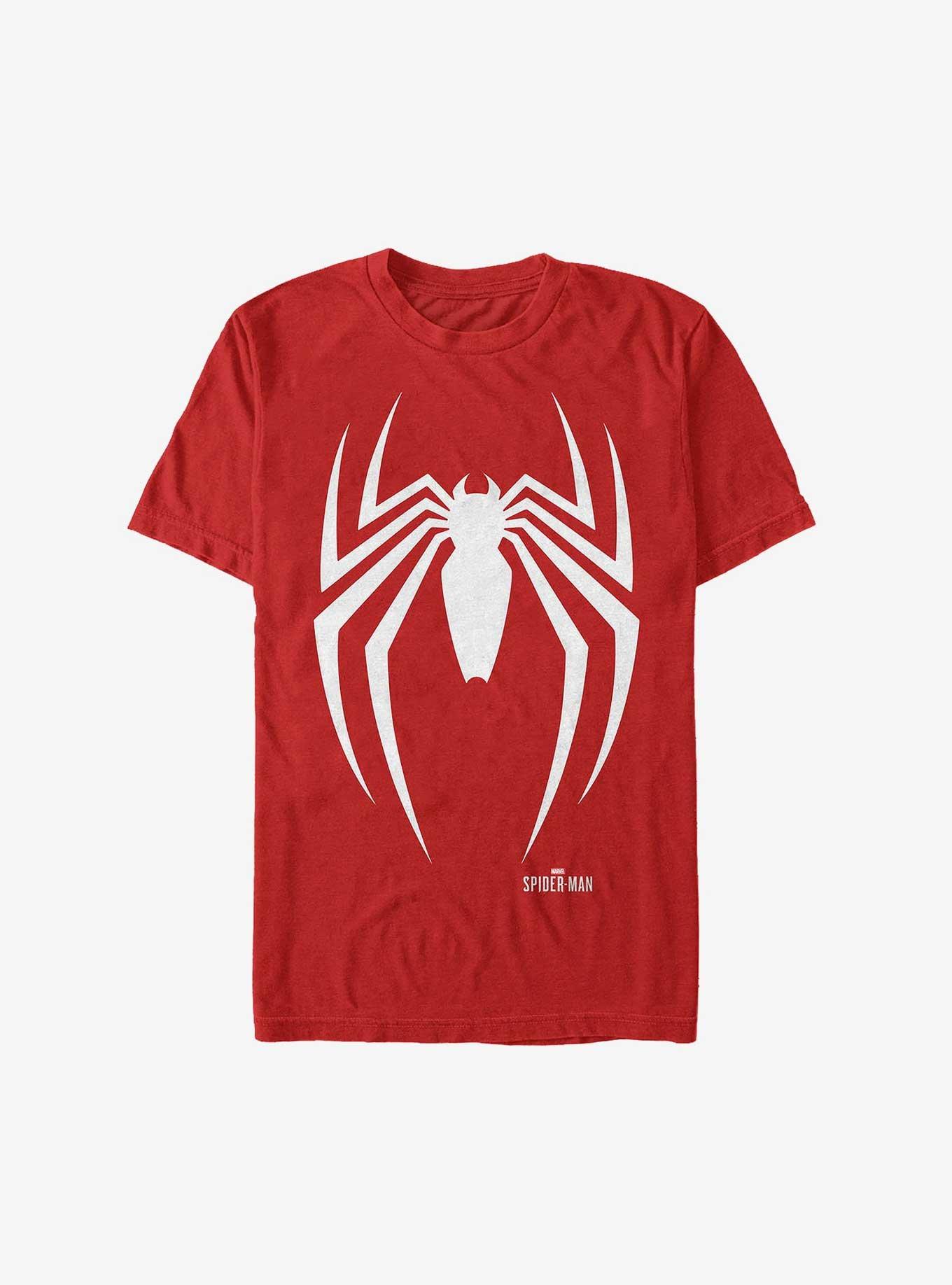 Marvel Spider-Man Gamerverse Logo Extra Soft T-Shirt, RED, hi-res