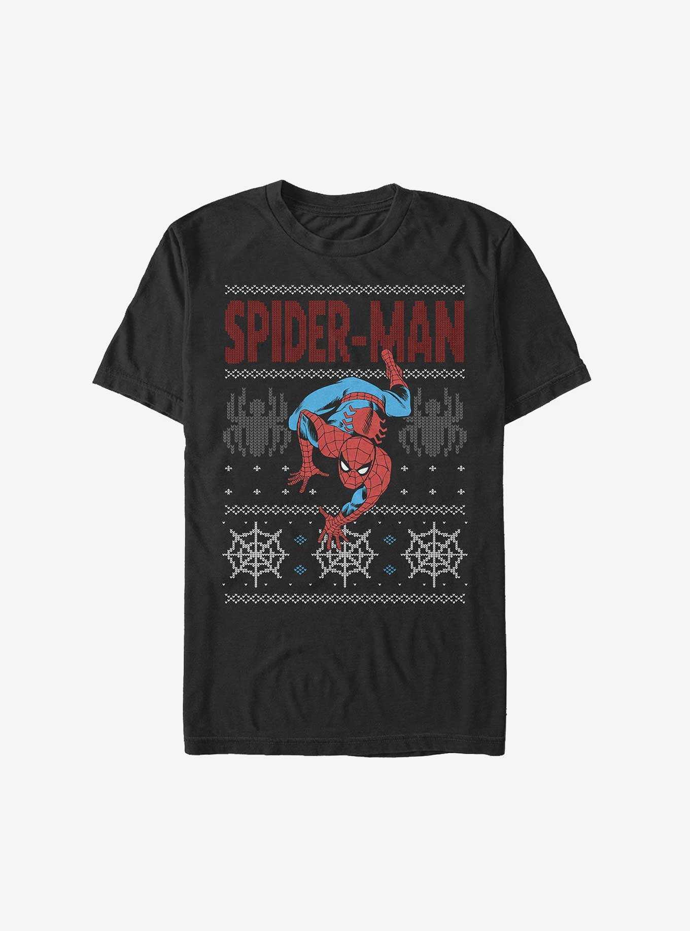 Marvel Spider-Man Ugly Christmas Extra Soft T-Shirt, , hi-res