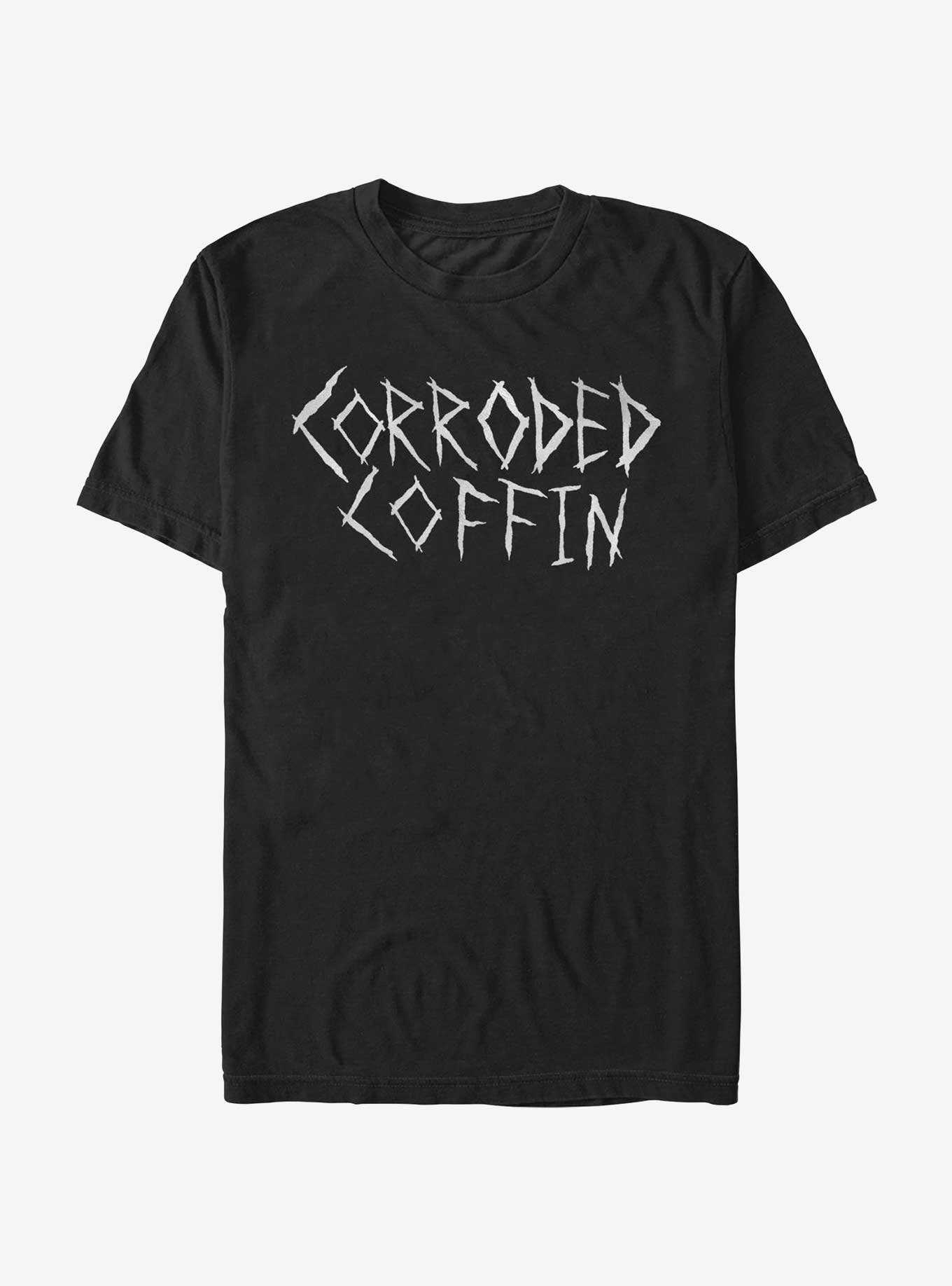 Stranger Things Corroded Coffin Extra Soft T-Shirt, , hi-res