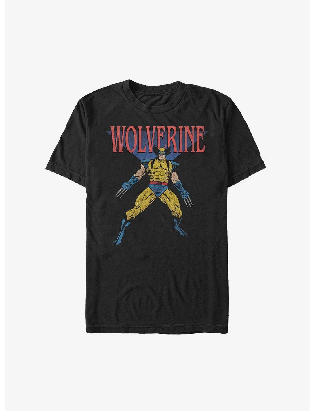 Marvel Wolverine Claws Out Extra Soft T-Shirt, BLACK, hi-res