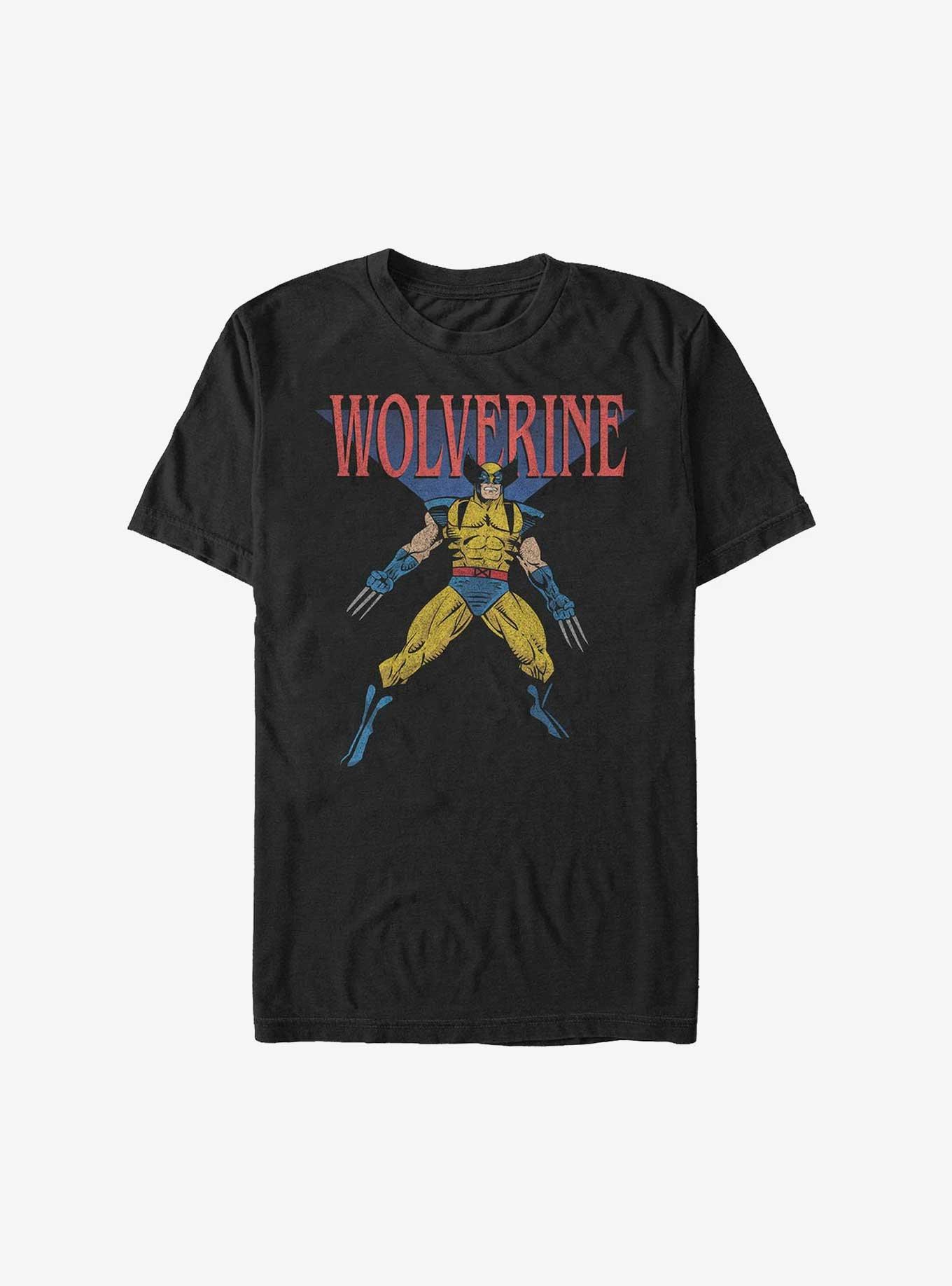 Marvel Wolverine Claws Out Extra Soft T-Shirt, BLACK, hi-res