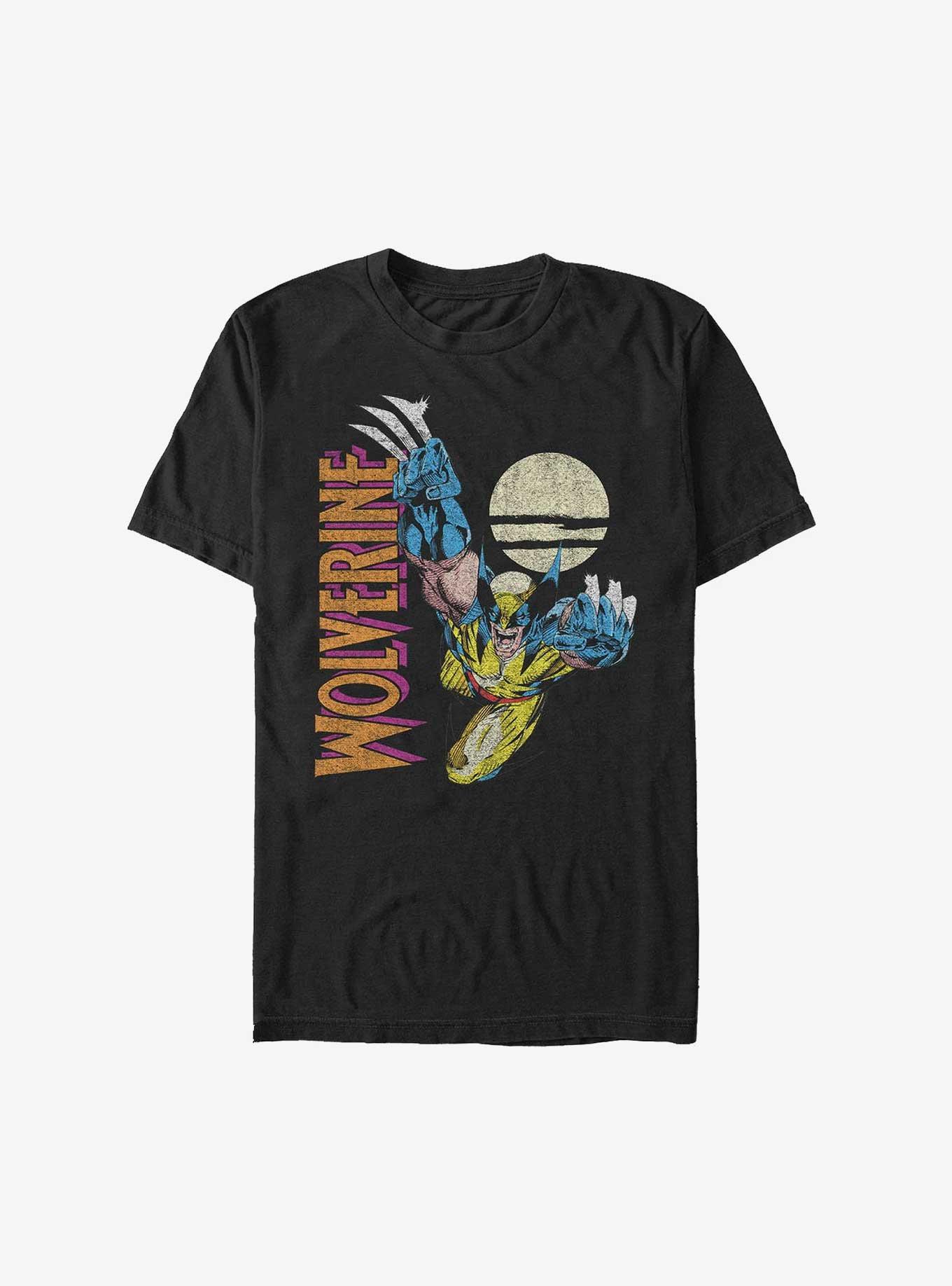 Marvel Wolverine Night Crawl Extra Soft T-Shirt, BLACK, hi-res