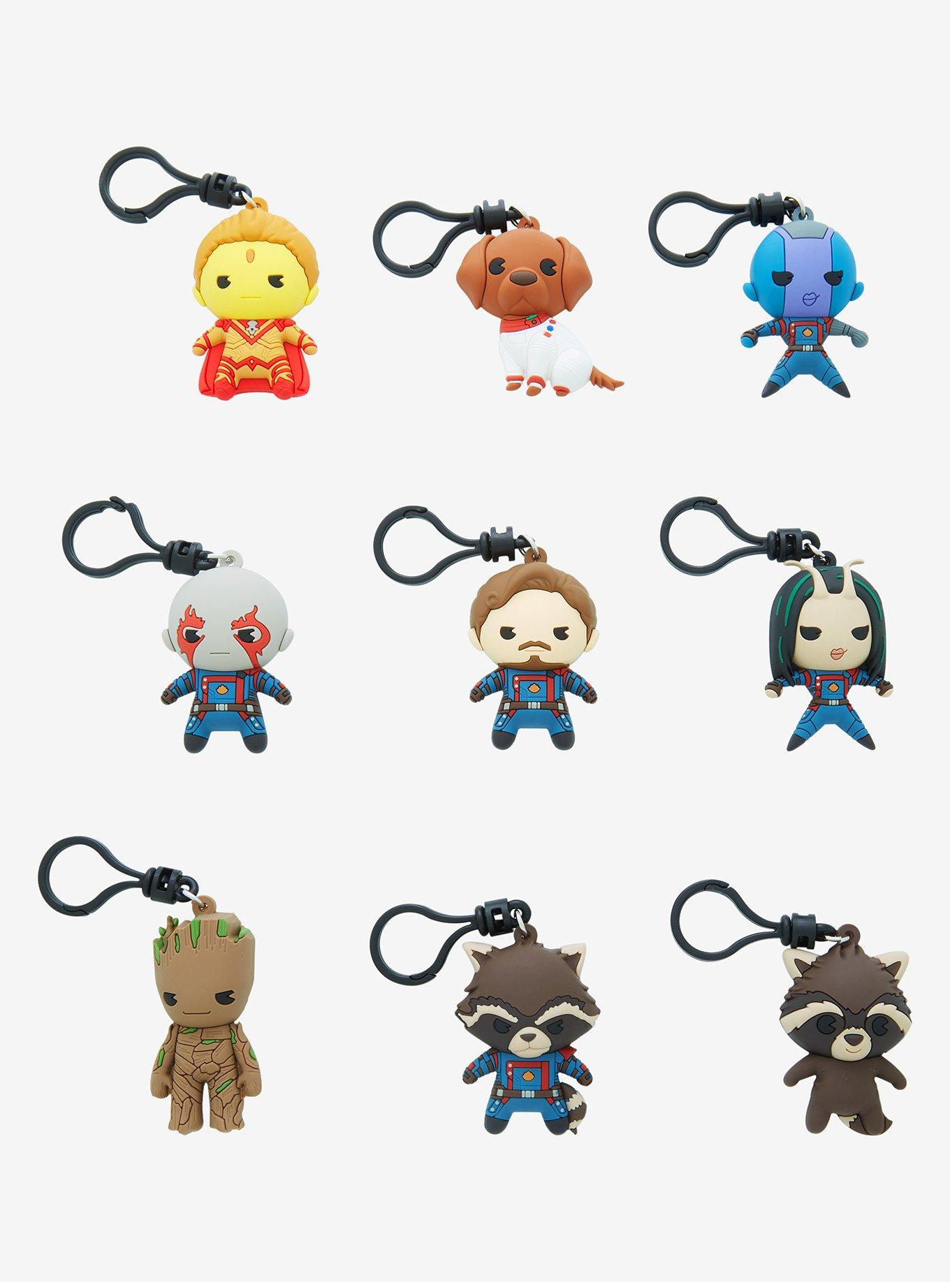 3D Figural Keyring Naruto Shippuden Series 6 Mystery Pack (1 RANDOM Figure)  