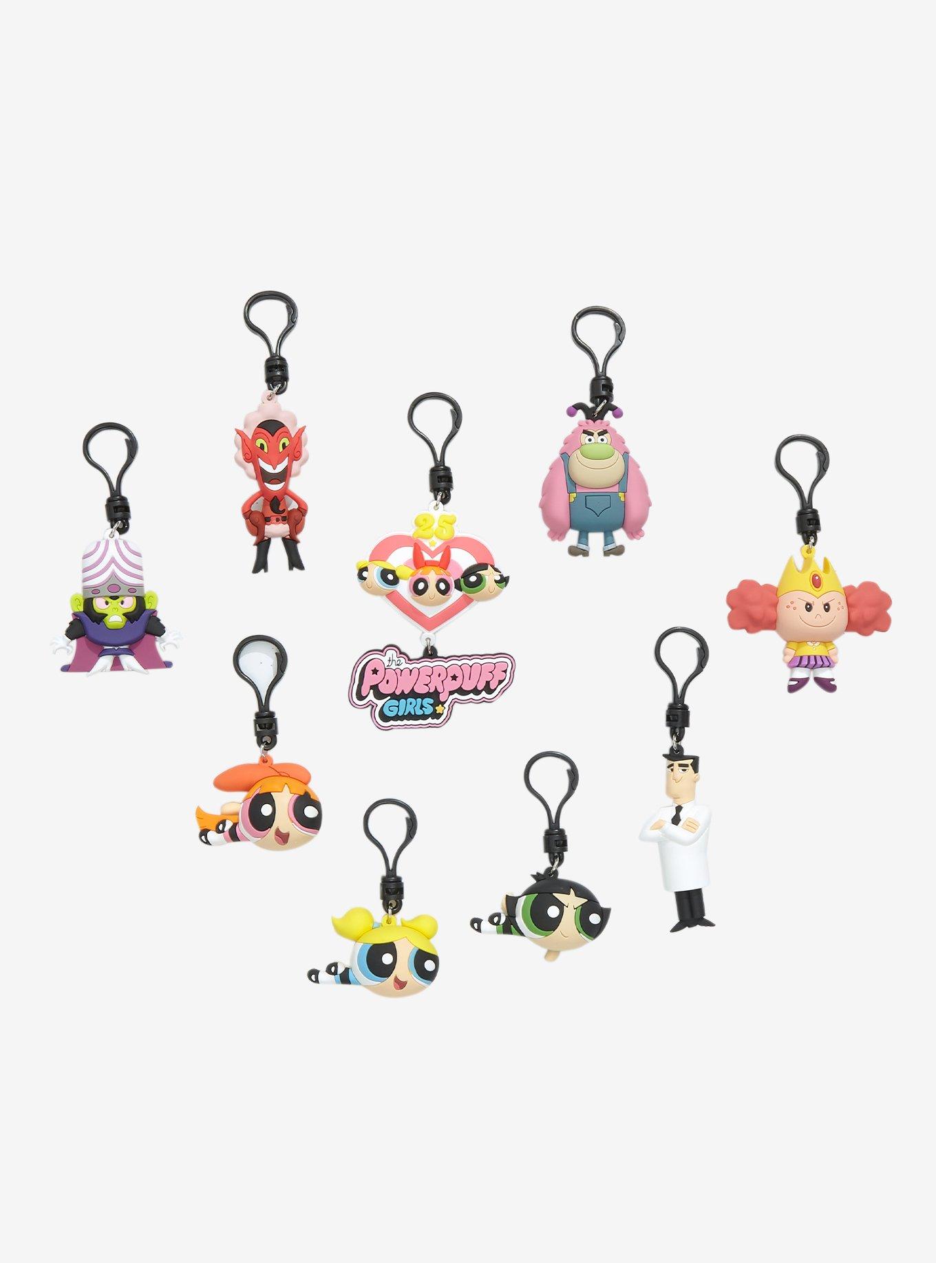The Powerpuff Girls 25th Anniversary Characters Blind Bag Figural Bag Clip, , hi-res