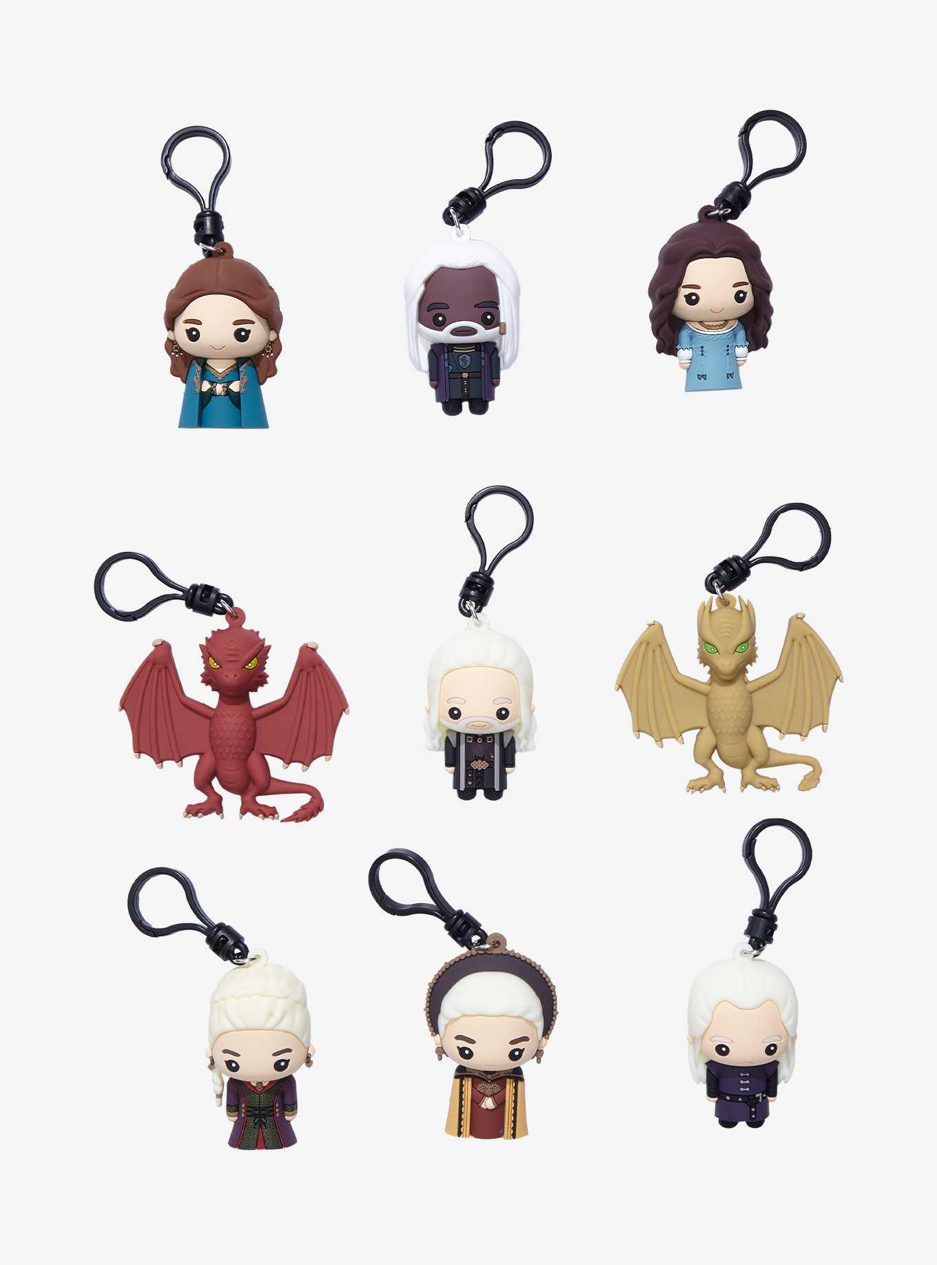 Game of Thrones: House of the Dragon Blind Bag Figural Bag Clips , , hi-res