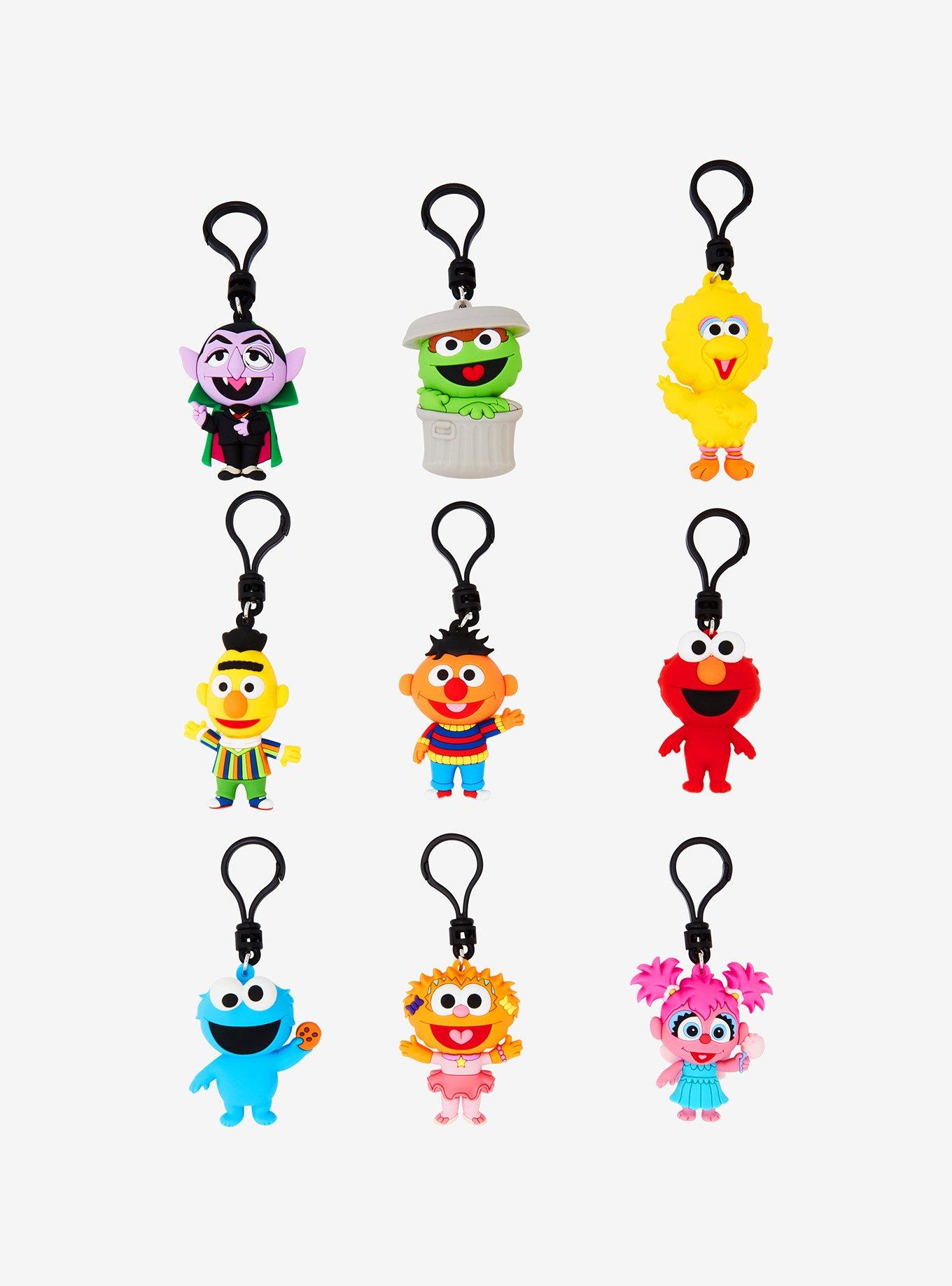 Sesame Street Characters Blind Bag Figural Bag Clip, , hi-res