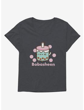 Pusheen Sips Bobasheen Girls T-Shirt Plus Size, , hi-res