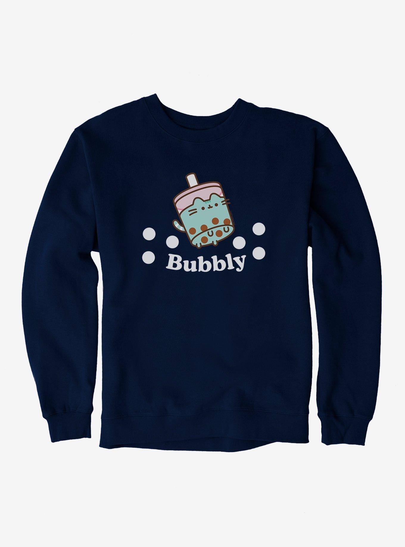 Pusheen Sips Bubbly Boba Sweatshirt, , hi-res