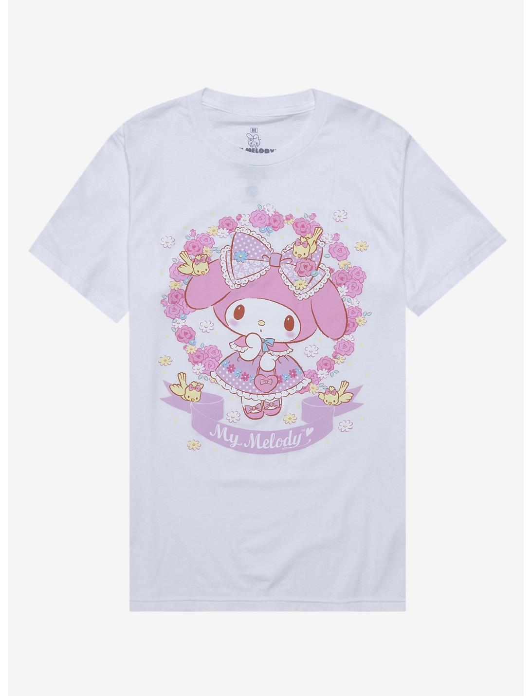 My Melody Lolita Flower Girls T-Shirt, MULTI, hi-res
