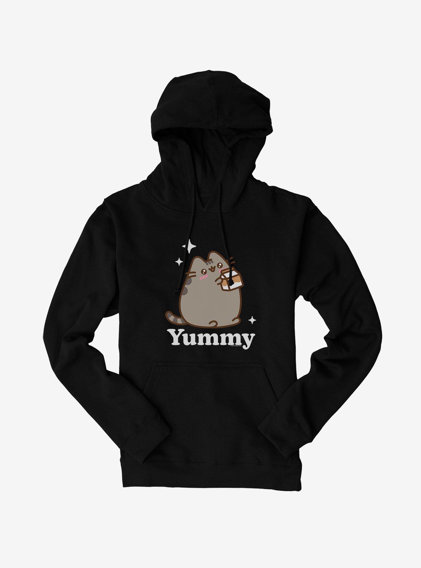 Pusheen Sips Chocolate Milk Hoodie, , hi-res