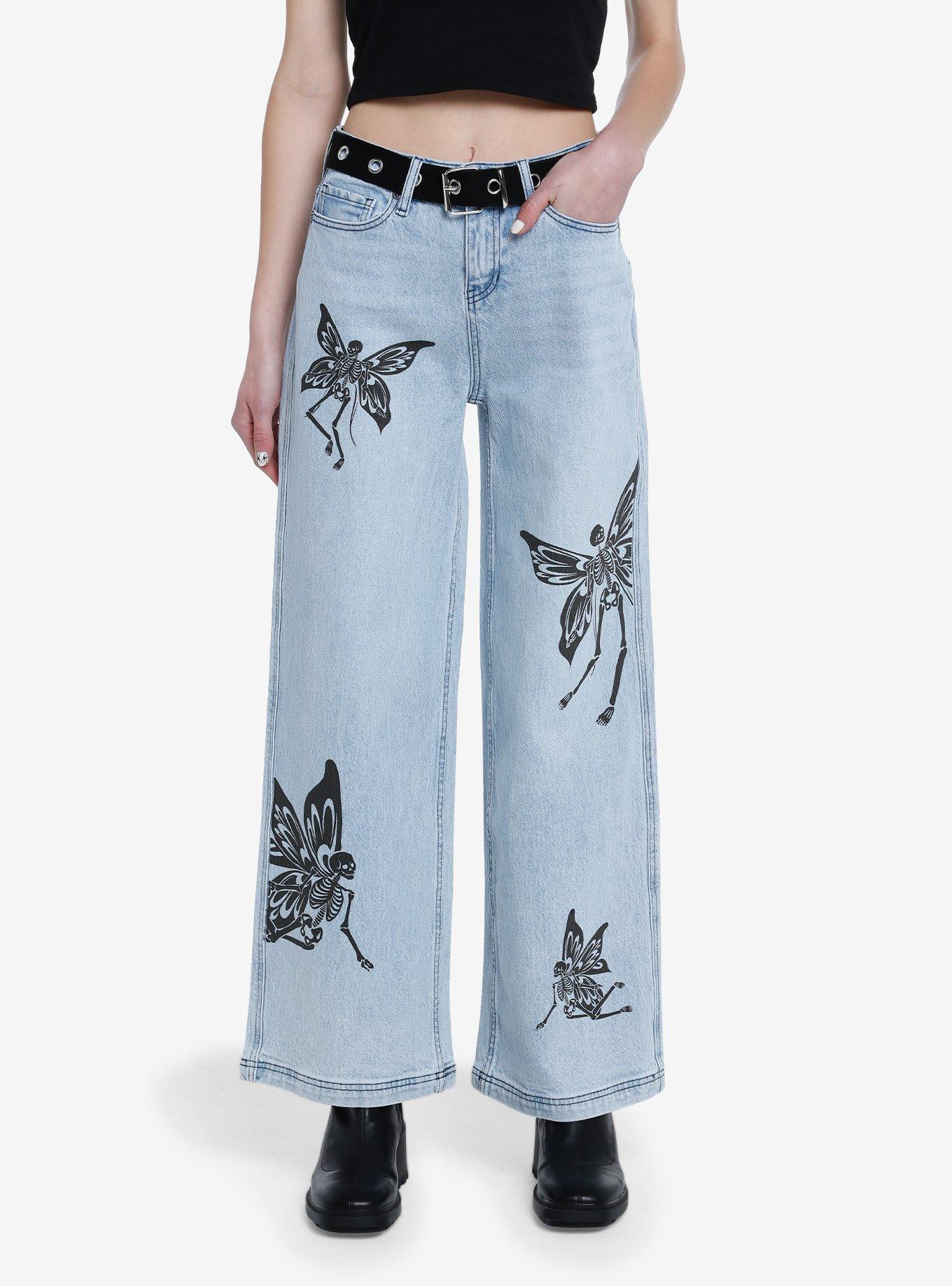 Women's Jeans Top Combo For College - Evilato