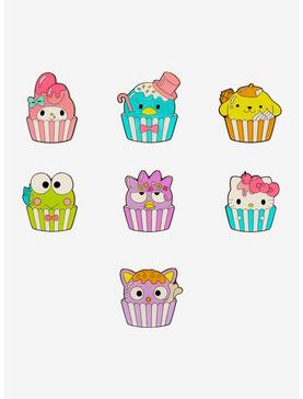 Loungefly Hello Kitty And Friends Cupcake Blind Box Enamel Pin, , hi-res