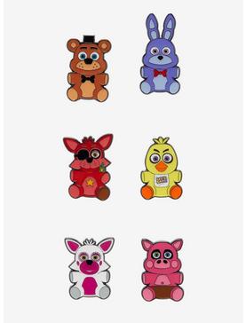 Plus Size Five Nights At Freddy's Character Blind Box Enamel Pin, , hi-res