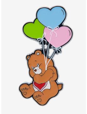 Plus Size Loungefly Care Bears Tenderheart Bear Balloon Enamel Pin, , hi-res