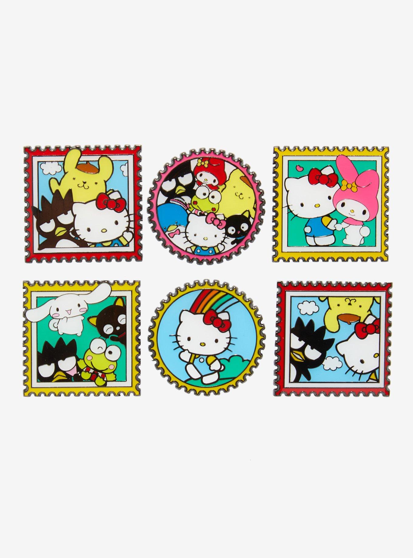 Loungefly Hello Kitty And Friends Postage Stamp Blind Box Enamel Pin, , hi-res