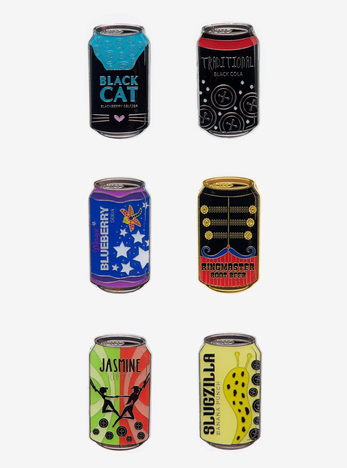 Loungefly Coraline Character Soda Blind Box Enamel Pin, , hi-res