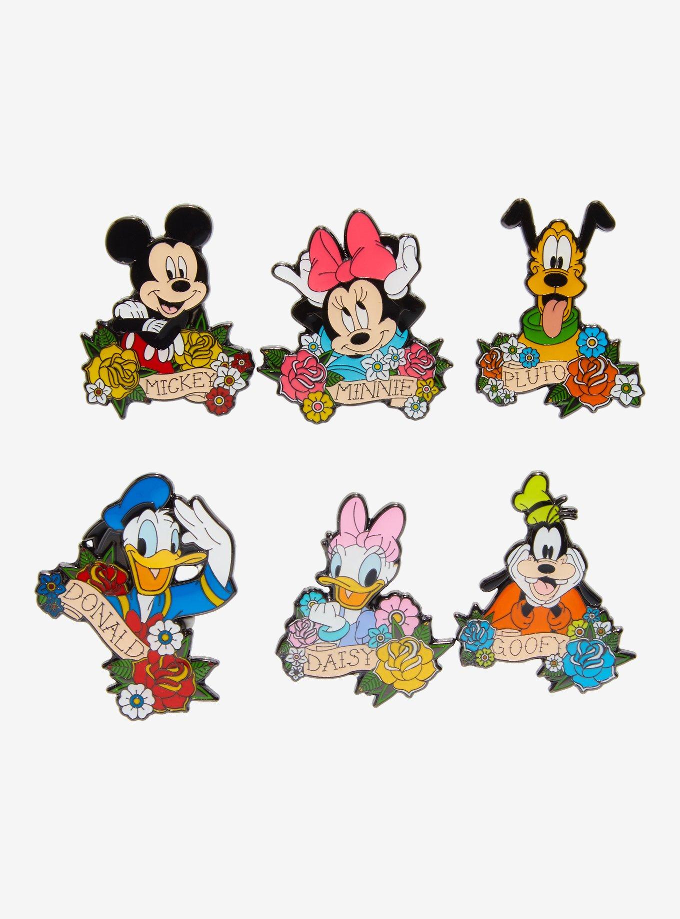 Loungefly Mickey and friends tattoo AOP set Loungefly Disney Mickey Mouse Mini Backpack Friends Babies  main image 4