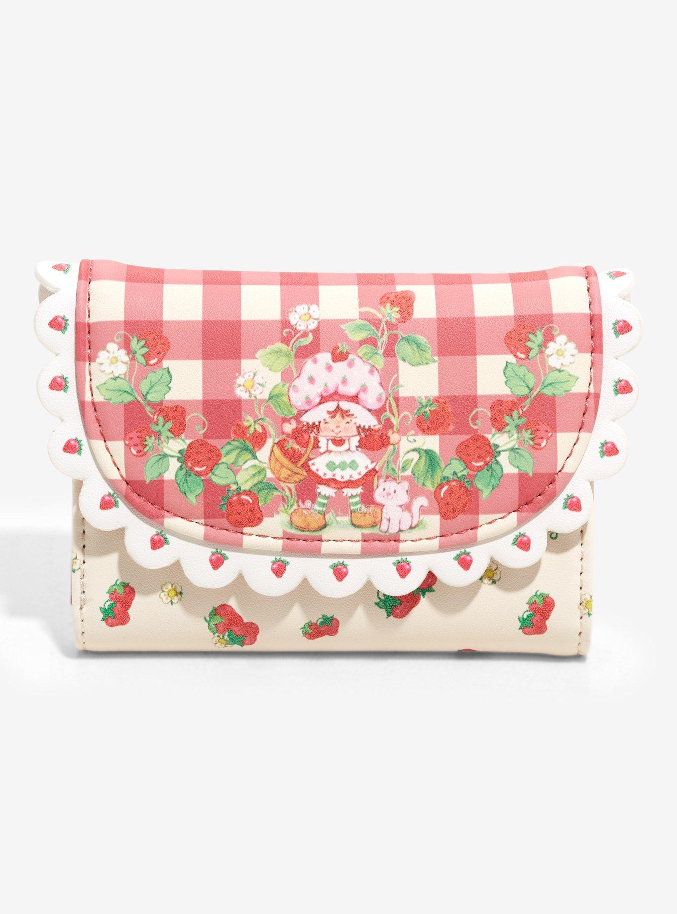 Strawberry Shortcake Gingham Wallet Hot Topic