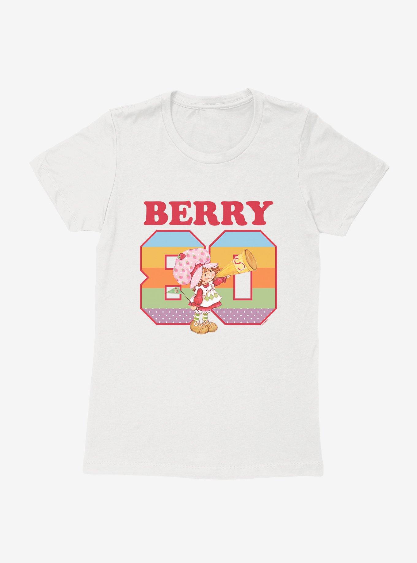 Strawberry Shortcake Berry 80 Retro Womens T-Shirt, WHITE, hi-res