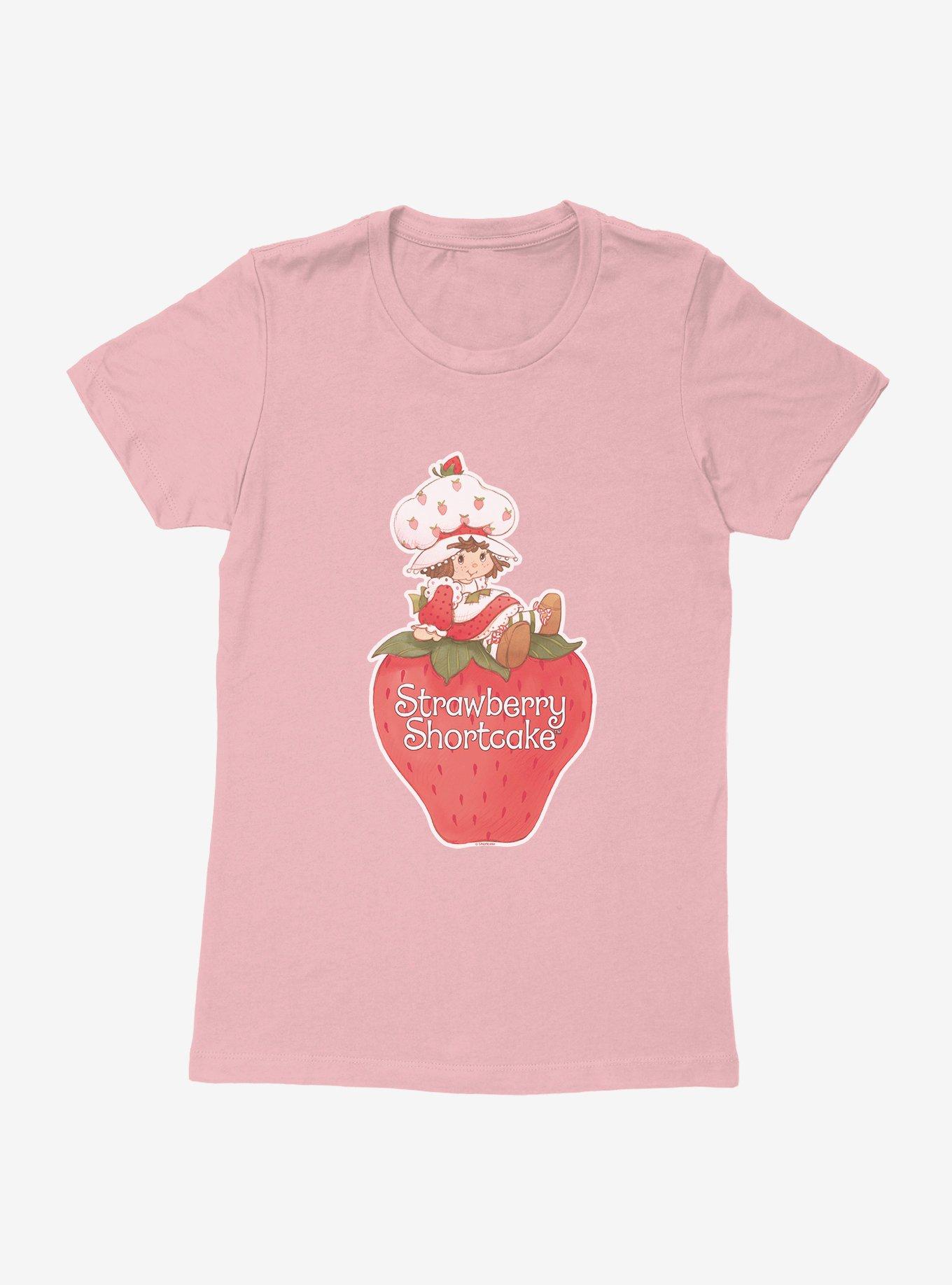 Strawberry Shortcake Berry Portrait Womens T-Shirt, , hi-res