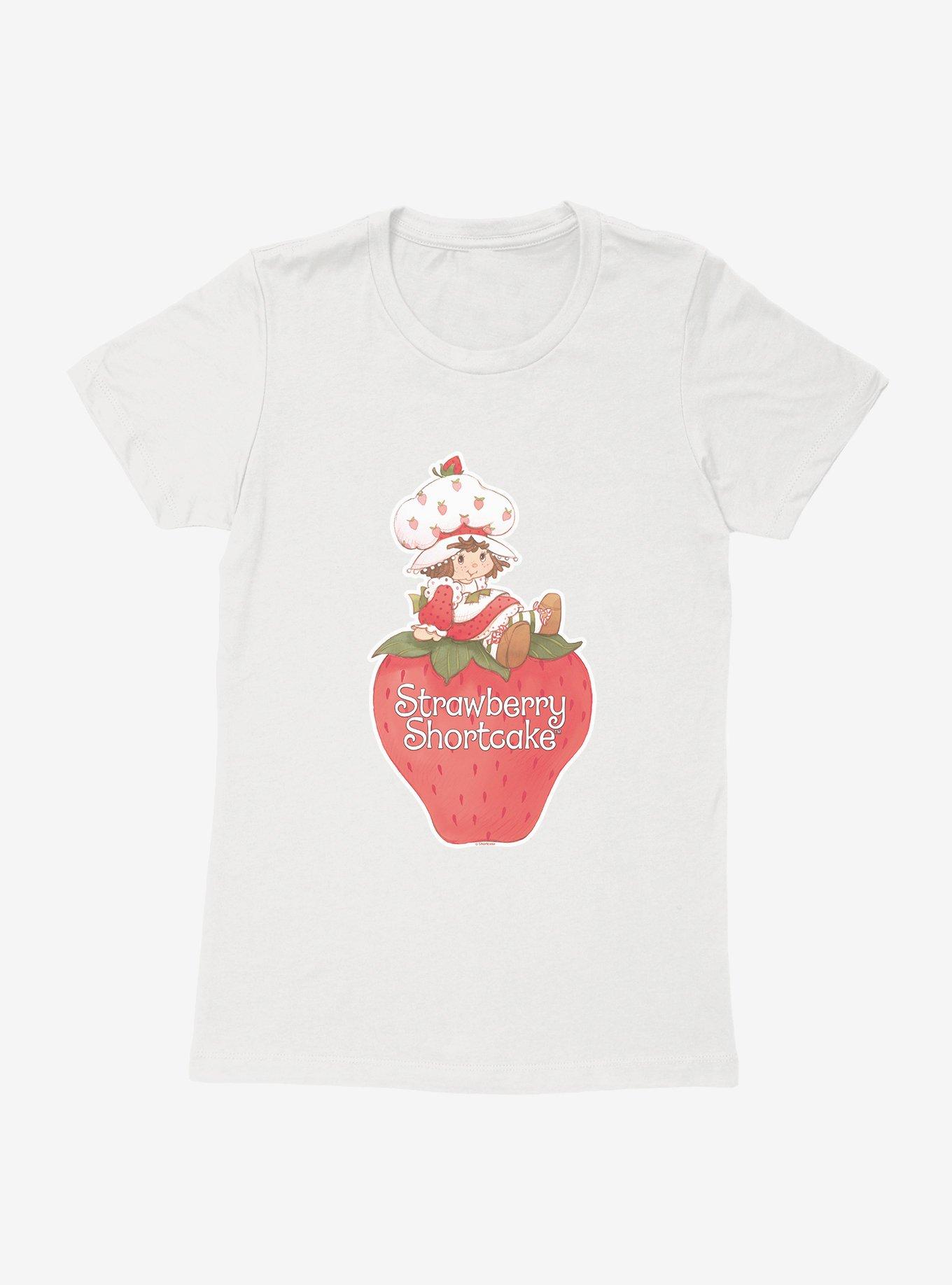 Strawberry Shortcake Berry Portrait Womens T-Shirt