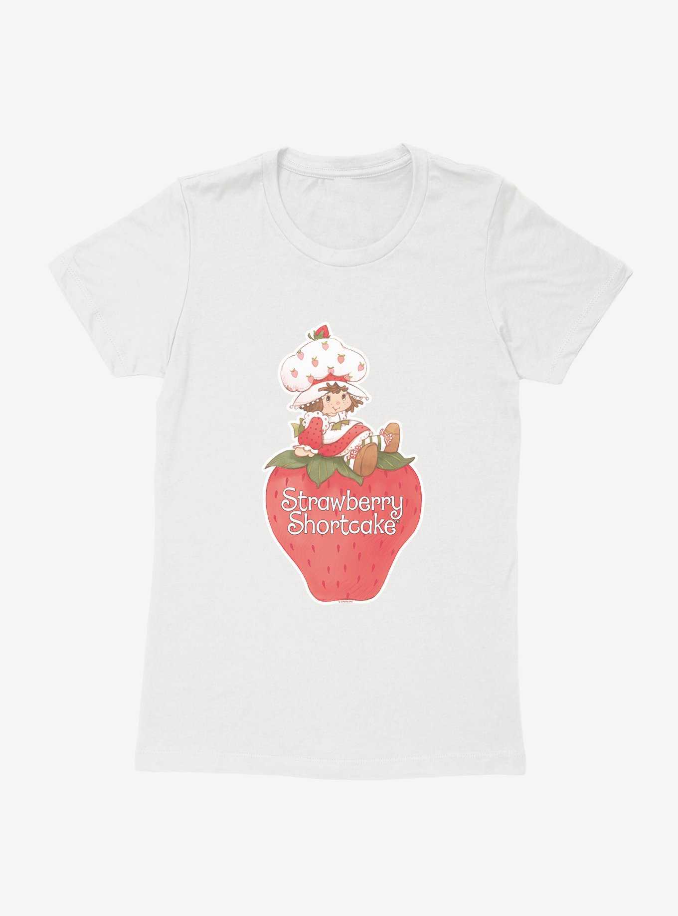 Strawberry Shortcake Berry Portrait Womens T-Shirt, , hi-res