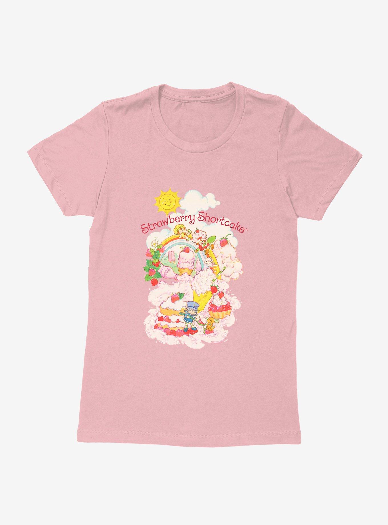 Strawberry Shortcake Fun Dream Womens T-Shirt, LIGHT PINK, hi-res