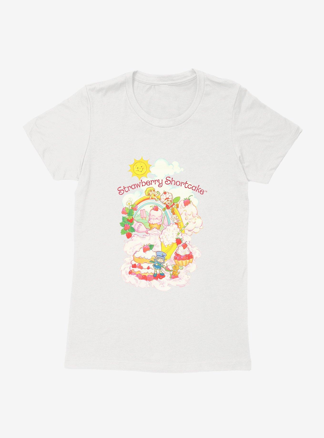 Strawberry Shortcake Fun Dream Womens T-Shirt, WHITE, hi-res