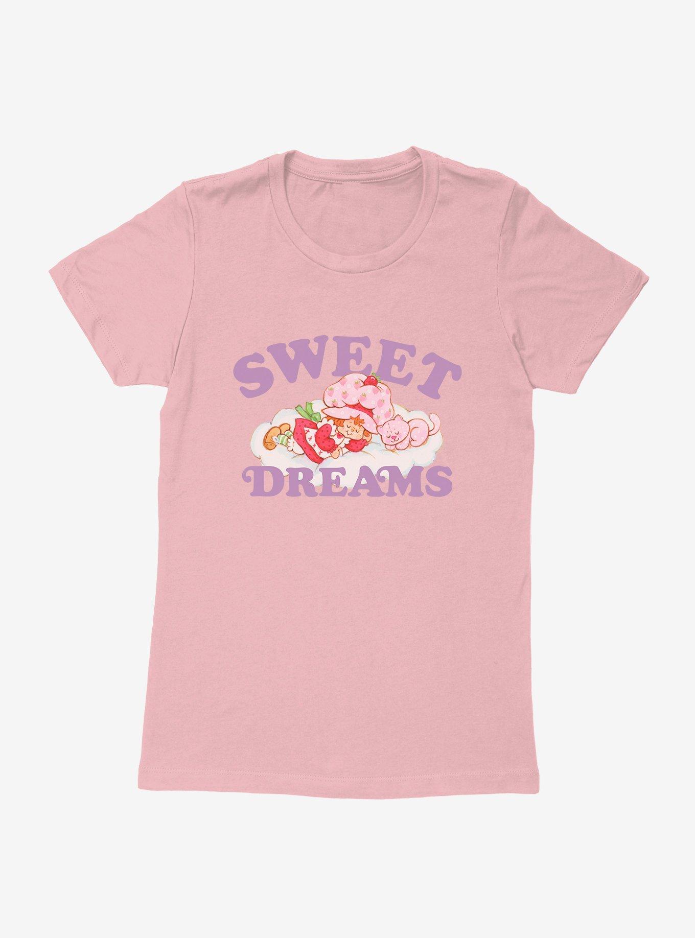 Strawberry Shortcake Sweet Dreams Womens T-Shirt, LIGHT PINK, hi-res