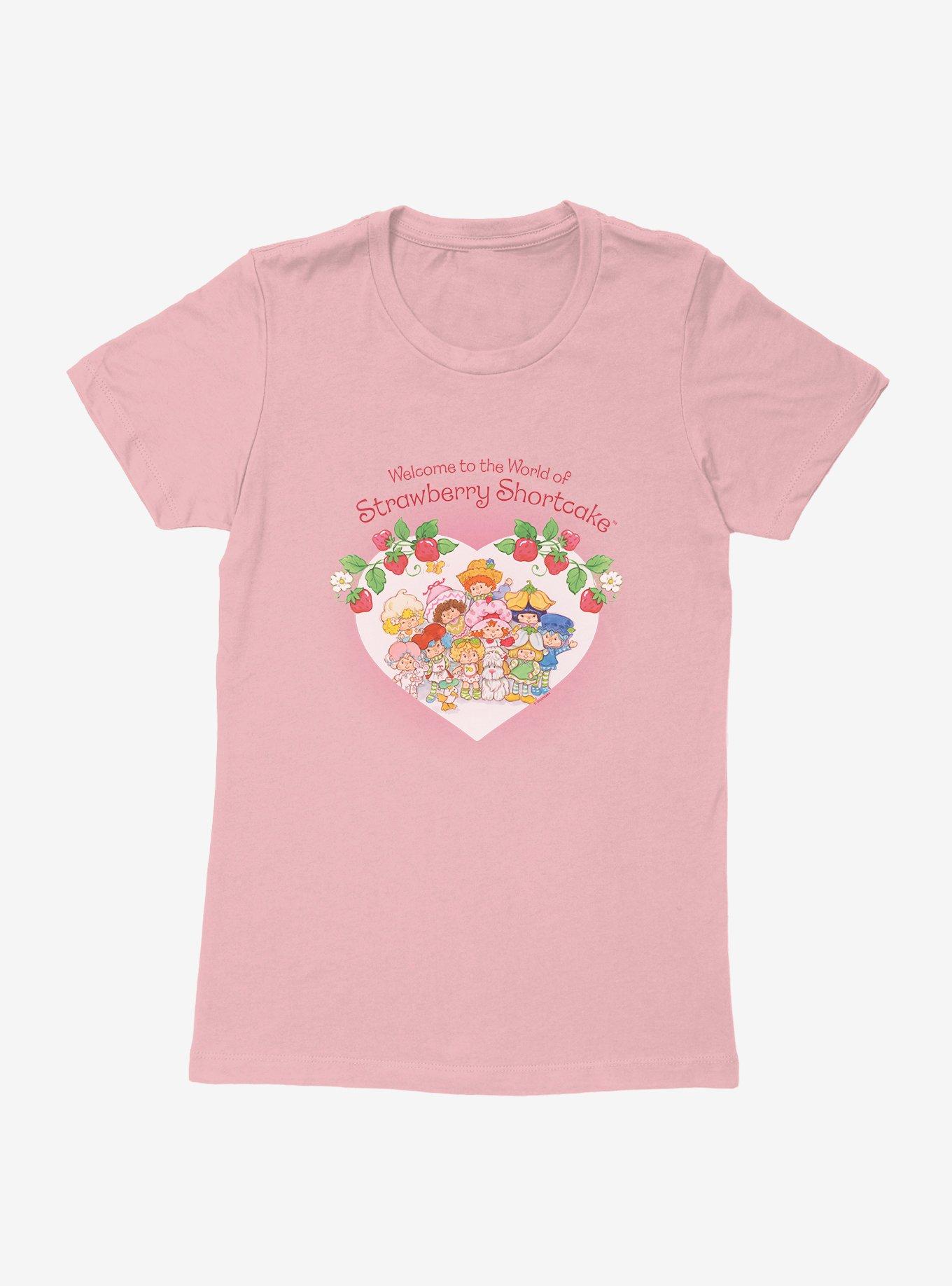 Strawberry Shortcake Welcome World Womens T-Shirt, , hi-res