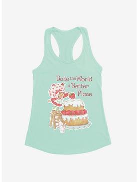 Strawberry Shortcake Bake The World A Better Place Womens Tank Top, , hi-res