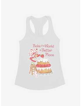 Strawberry Shortcake Bake The World A Better Place Womens Tank Top, , hi-res