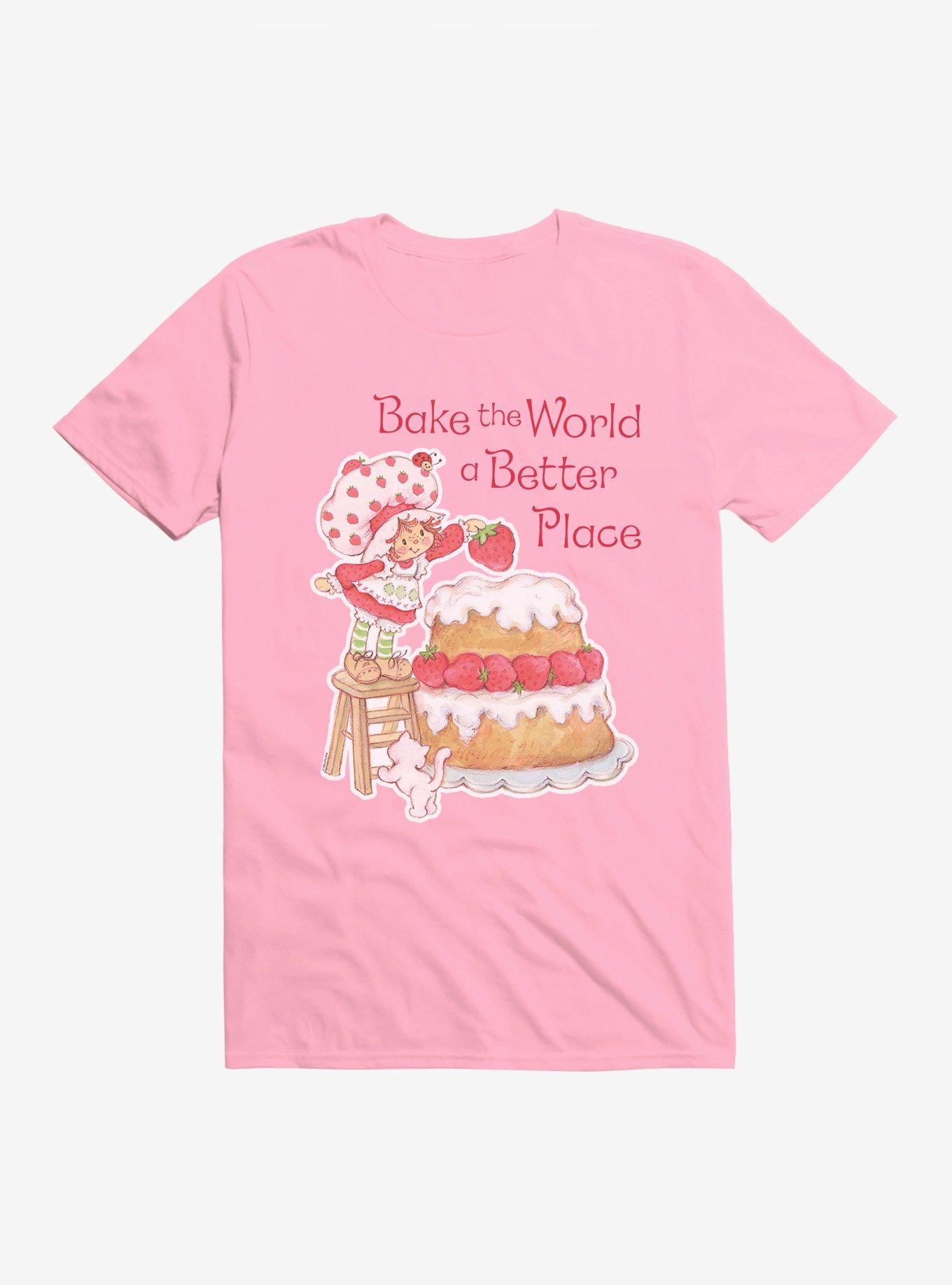 Strawberry Shortcake Bake The World A Better Place T-Shirt, , hi-res