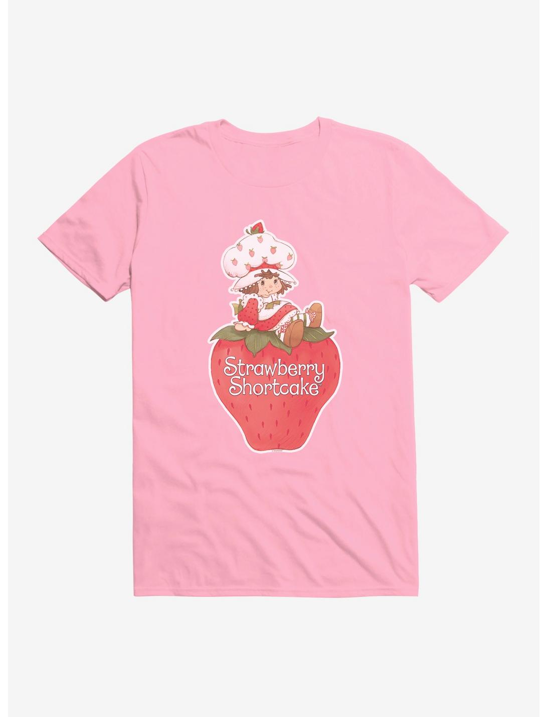 Strawberry Shortcake Berry Portrait T-Shirt, LIGHT PINK, hi-res