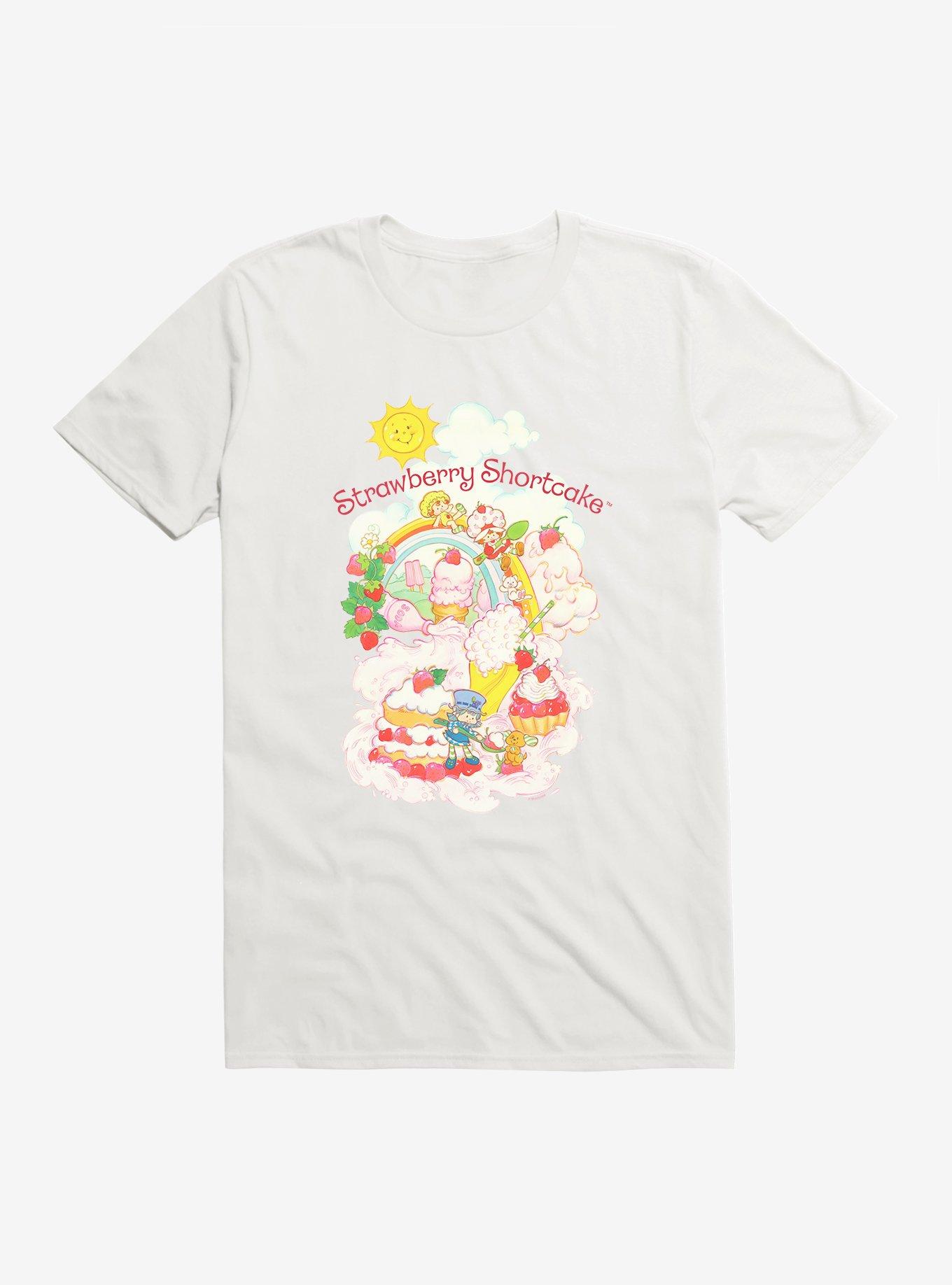 Strawberry Shortcake Fun Dream T-Shirt, WHITE, hi-res