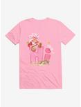 Strawberry Shortcake Hi Greeting T-Shirt, LIGHT PINK, hi-res