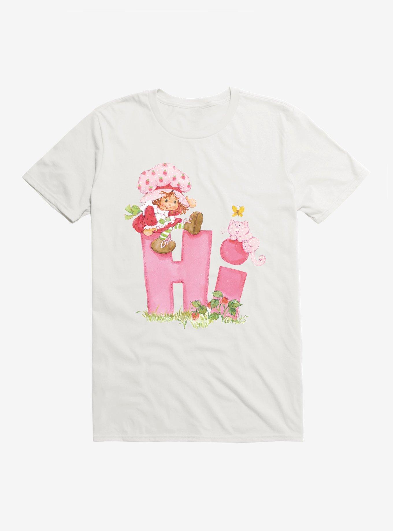 Strawberry Shortcake Hi Greeting T-Shirt, WHITE, hi-res