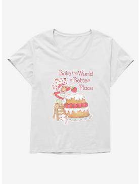 Plus Size Strawberry Shortcake Bake The World A Better Place Womens T-Shirt Plus Size, , hi-res