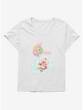 Strawberry Shortcake Balloons And Custard Womens T-Shirt Plus Size, WHITE, hi-res