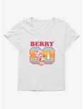 Strawberry Shortcake Berry 80 Retro Womens T-Shirt Plus Size, WHITE, hi-res