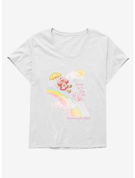Plus Size Strawberry Shortcake Love Is In The Air Womens T-Shirt Plus Size, , hi-res