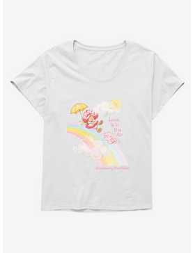Strawberry Shortcake Love Is In The Air Womens T-Shirt Plus Size, , hi-res