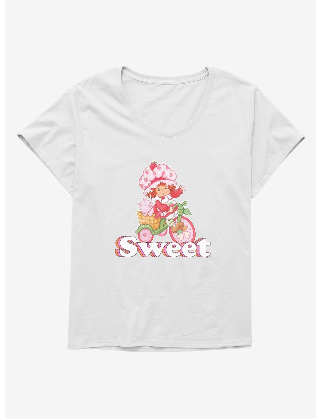 Strawberry Shortcake Sweet Womens T-Shirt Plus Size, WHITE, hi-res