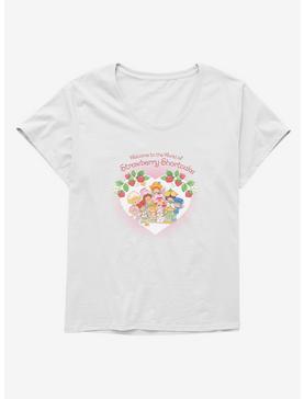 Plus Size Strawberry Shortcake Welcome World Womens T-Shirt Plus Size, , hi-res
